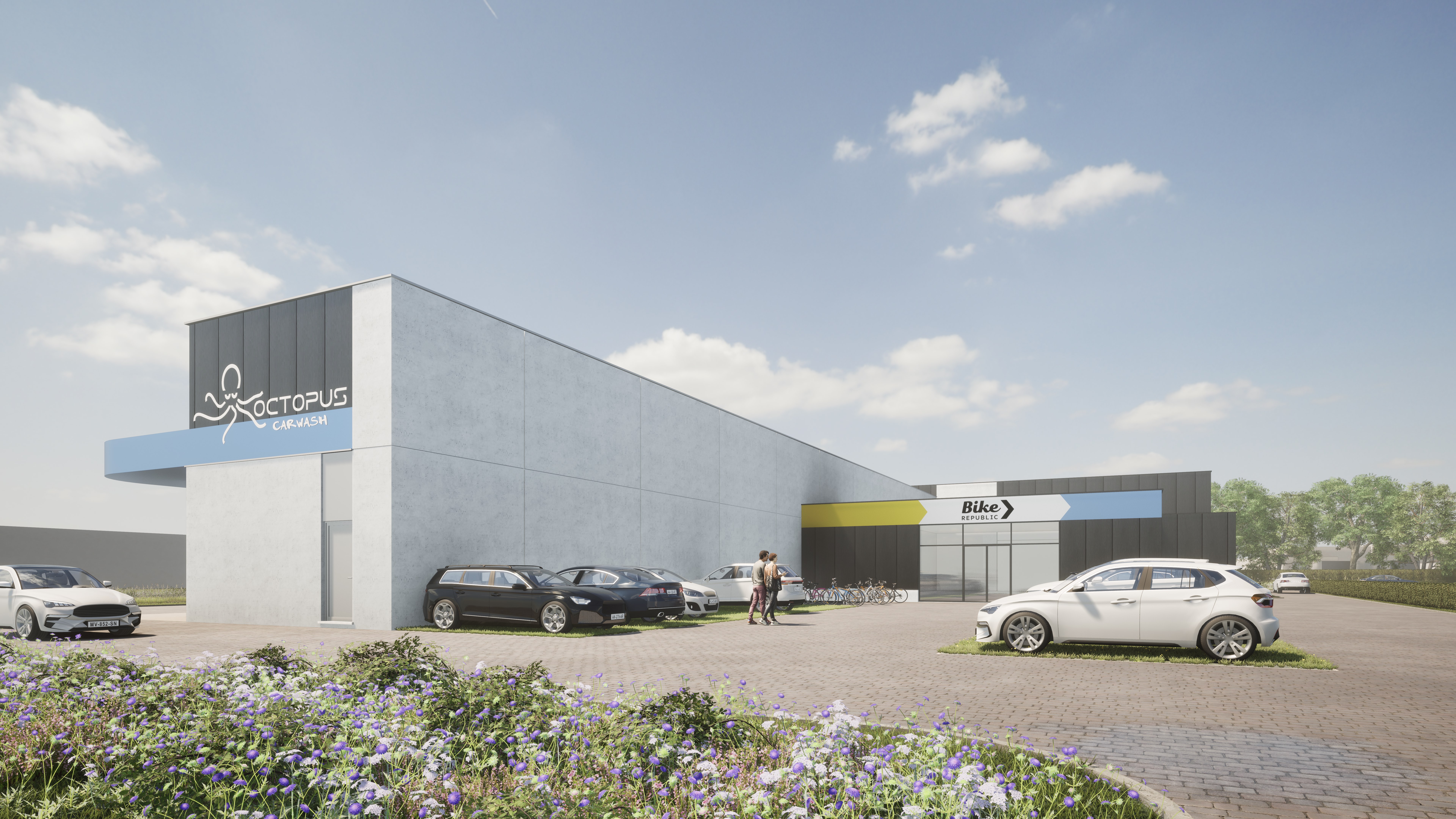Nieuwe Octopus Carwash